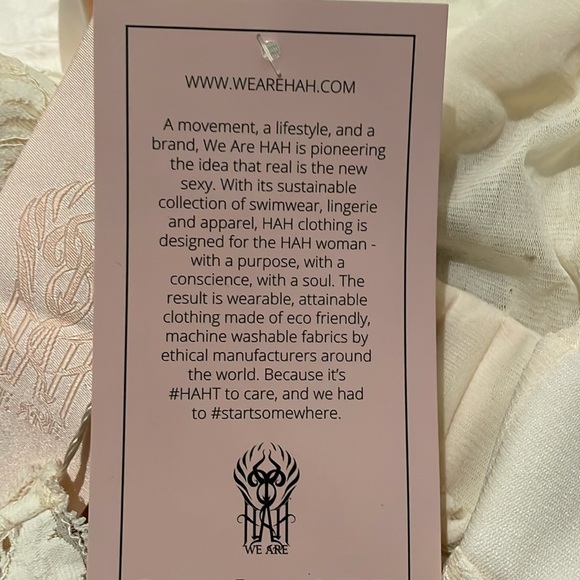 NWT Free People x We Are HAH Take HAH Bow Reversible Bodysuit in La Cream - Picture 12 of 15